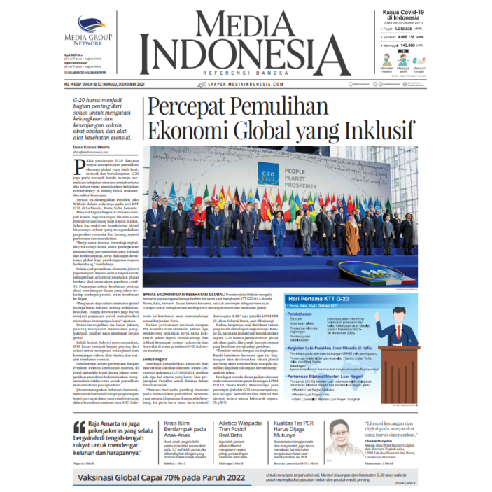 Media Indonesia 30 Oktober 2021